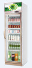 Pendingin Minuman Komersial Upright Glass Door Dengan Danfoss / Minuman Display Chiller